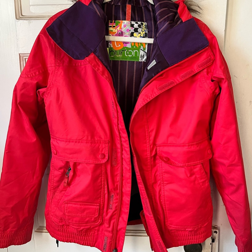 Burton women’s snowboarding jacket